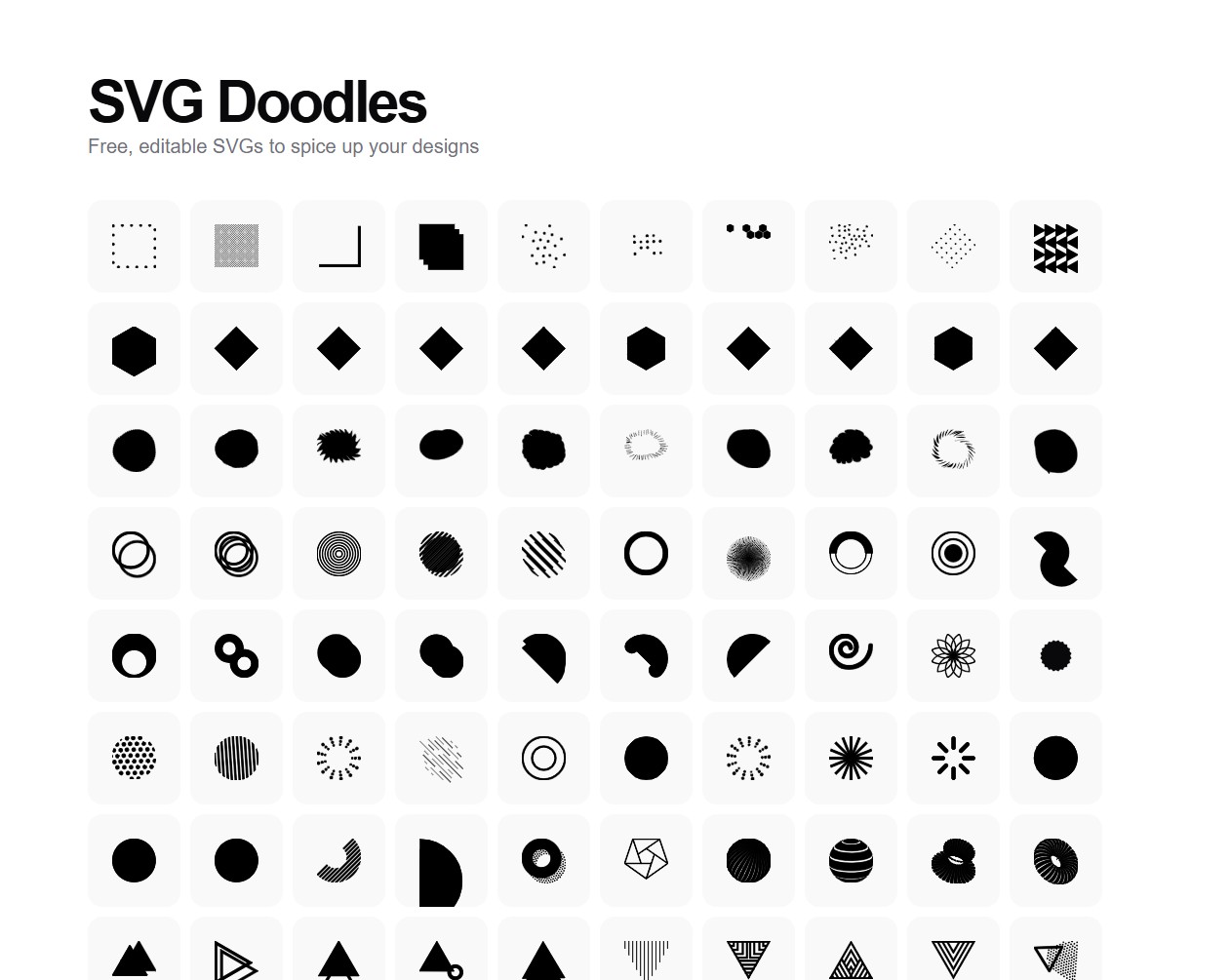 SVG Doodles!