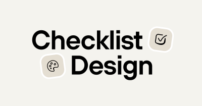 Checklist Design