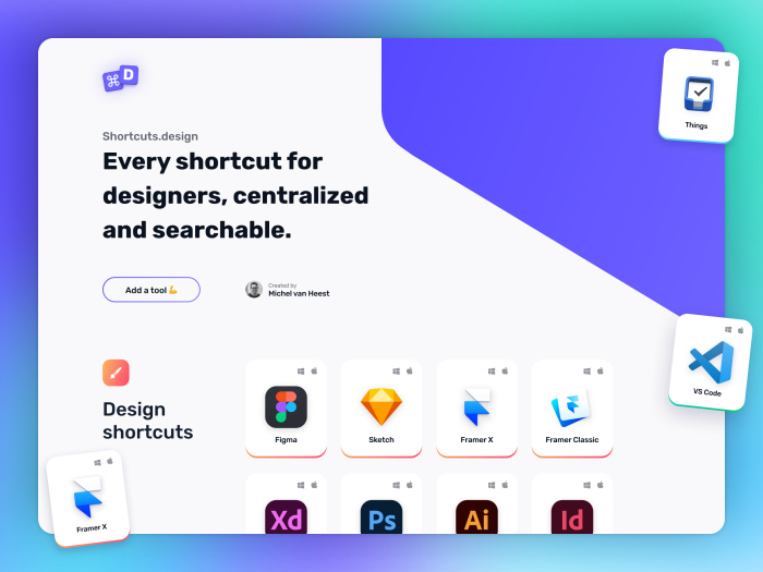 Shortcuts.design